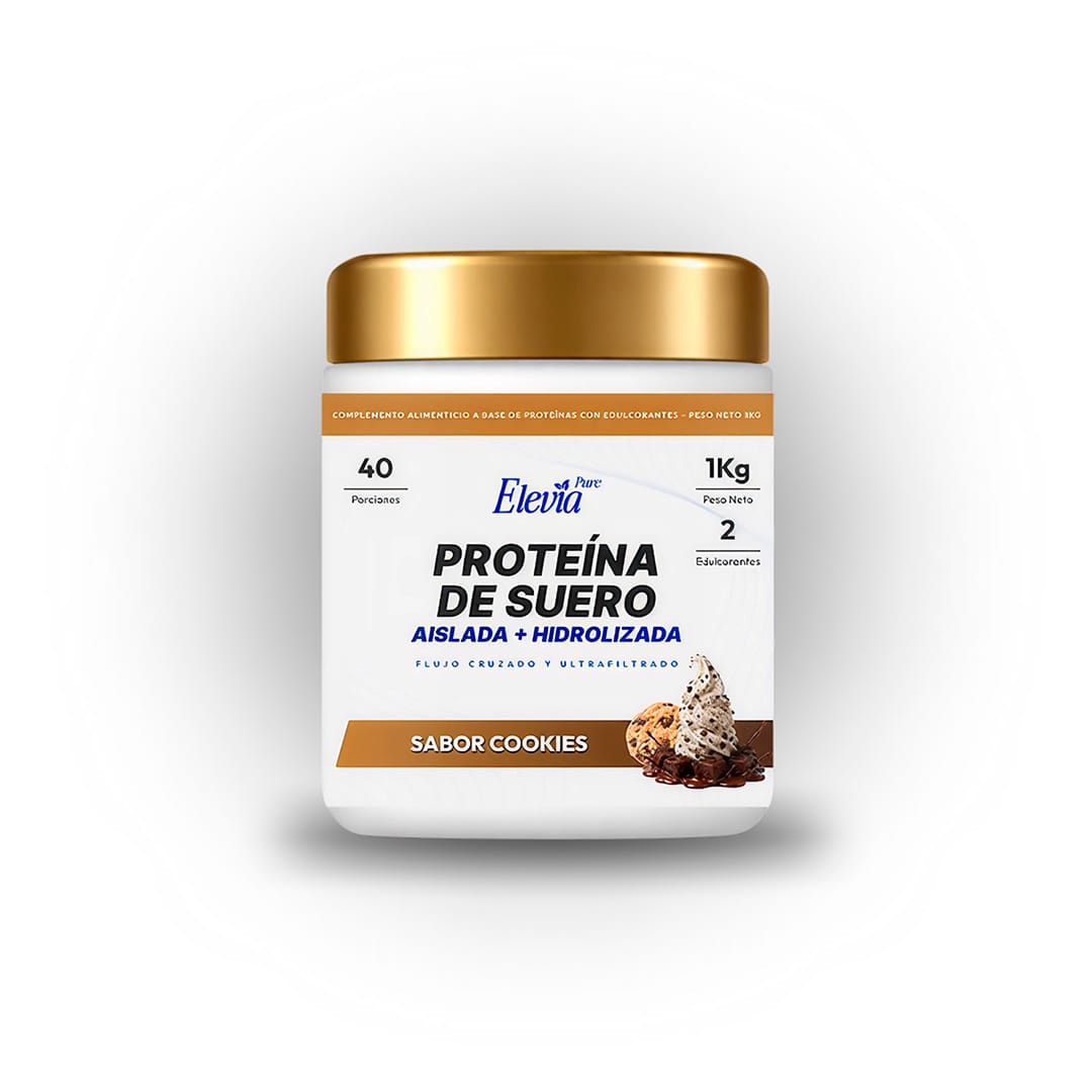 elevia-vida-suplementacion-deportiva-elevia-pure-producto-proteina-de-suero-aislada-y-hidrolizada-sabor-cookie-1kg